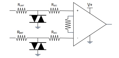 Application Circuit Diagram - Analog Devices / Maxim Integrated MAX30031–MAX30034 ESD Protectors